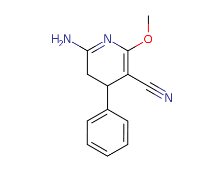 3-Pyridinecarbonitrile,6-amino-4,5-dihydro-2-methoxy-4-phenyl- cas  82420-59-5