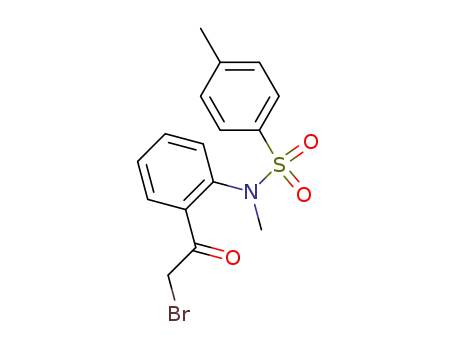N-Methyl-N-tosylamino-α-bromacetophenon