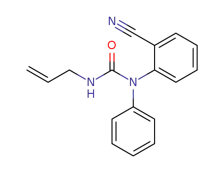 3-Allyl-1-(2-cyano-phenyl)-1-phenyl-urea