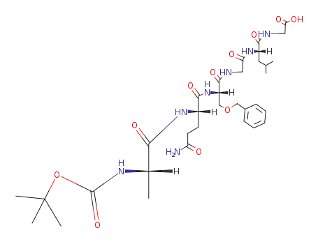 Boc-Ala-Gln-Ser(Bzl)-Gly-Leu-Gly-OH
