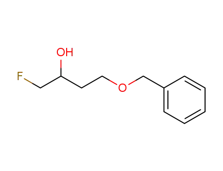 Molecular Structure of 112482-44-7 (2-Butanol, 1-fluoro-4-(phenylmethoxy)-)