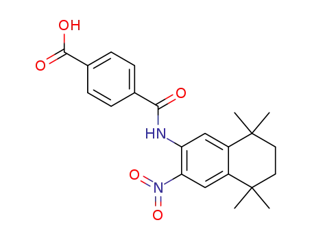 4-<(5,6,7,8-tetrahydro-5,5,8,8-tetramethyl-3-nitro-2-naphthalenyl)carbamoyl>benzoic acid