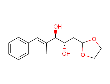 (E)-(2S,3R)-1-[1,3]Dioxolan-2-yl-4-methyl-5-phenyl-pent-4-ene-2,3-diol