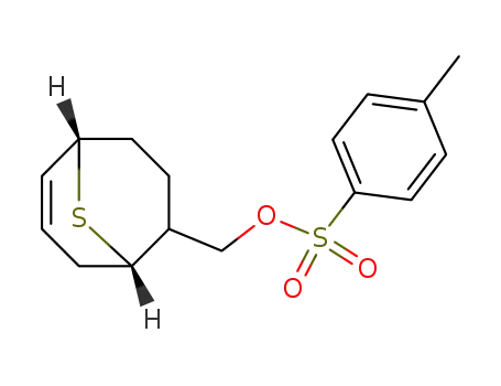 Molecular Structure of 74830-44-7 (6-tosylmethyl-9-thiabicyclo(3.3.1)non-2-ene hydro-chloride)