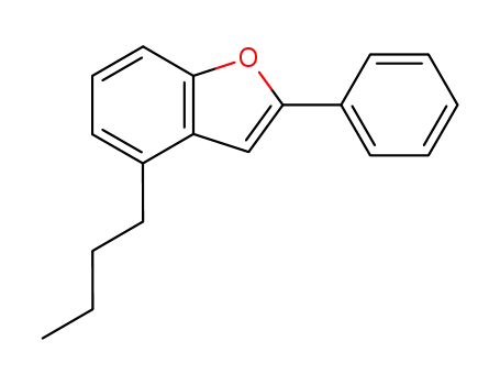 Molecular Structure of 863870-96-6 (4-BUTYL-2-PHENYLBENZOFURAN)