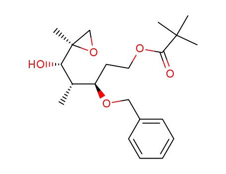 2,2-Dimethyl-propionic acid (3R,4R,5S)-3-benzyloxy-5-hydroxy-4-methyl-5-((R)-2-methyl-oxiranyl)-pentyl ester