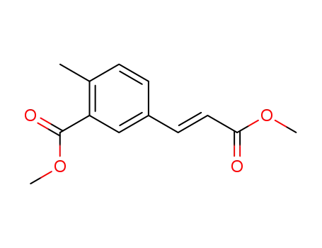 (E)-methyl 5-(2-(methoxycarbonyl)vinyl)-2-methylbenzoate