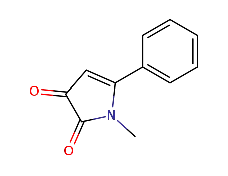 1H-Pyrrole-2,3-dione, 1-methyl-5-phenyl-