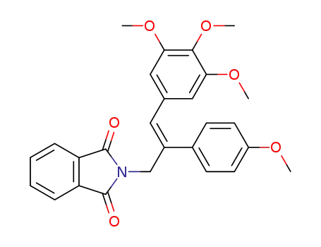 (E)-2-[2-(4'-methoxyphenyl)-3-(3'',4'',5'''-trimethoxyphenyl)allyl]isoindole-1,3-dione