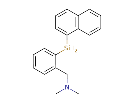 Benzenemethanamine, N,N-dimethyl-2-(1-naphthalenylsilyl)-