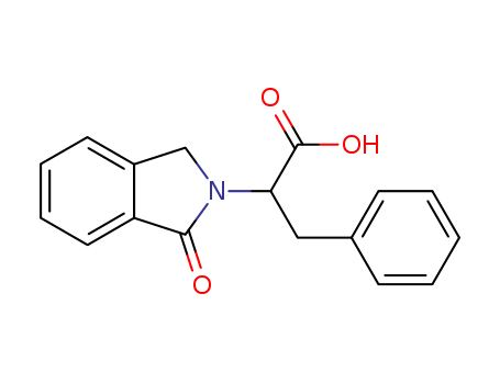 2-(1-Oxo-1,3-dihydro-2H-isoindol-2-yl)-3-phenylpropanoic acid 96017-10-6