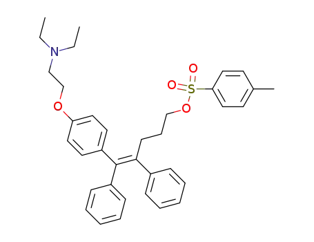 (E)-1-<4-(2-diethylaminoethoxy)phenyl>-1,2-diphenyl-5-tosyl-1-pentene