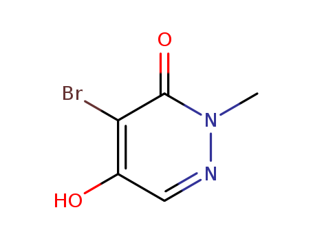 4-BROMO-5-HYDROXY-2-METHYL-2H-PYRIDAZIN-3-ONE