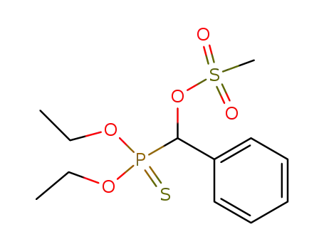 Methanesulfonic acid (diethoxy-thiophosphoryl)-phenyl-methyl ester