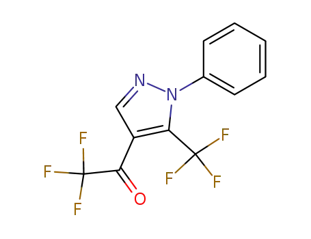 4-trifluoroacetyl-5-trifluoromethyl-1-phenylpyrazole