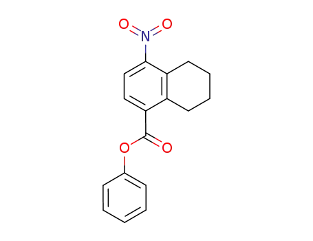 phenyl 8-nitro-1,2,3,4-tetrahydro-5-naphthoate