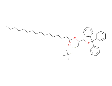 (RS)-3-(tert-butyldithio)-2-palmitoyloxy-1-trityloxypropane