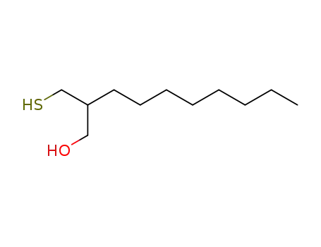 Molecular Structure of 95447-01-1 (1-Decanol, 2-(mercaptomethyl)-)