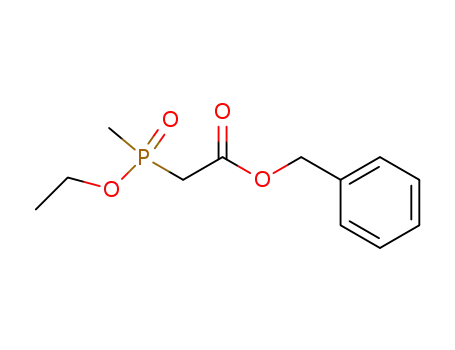 methyl-O-ethylphosphinylacetic acid benzyl ester