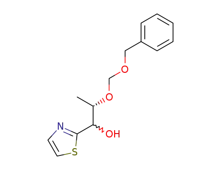 (S)-2-Benzyloxymethoxy-1-thiazol-2-yl-propan-1-ol