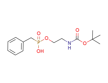 benzylphosphonic acid 2-(tert-butoxycarboxamido)ethyl ester