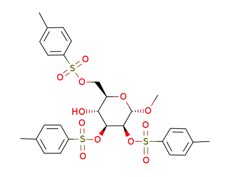 C<sub>28</sub>H<sub>32</sub>O<sub>12</sub>S<sub>3</sub>