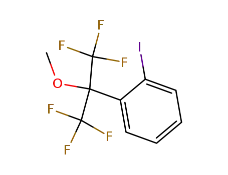1,1,1,3,3,3-hexafluoro-2-(2-iodophenyl)-2-methoxypropane