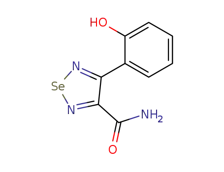4-(2-Hydroxy-phenyl)-[1,2,5]selenadiazole-3-carboxylic acid amide