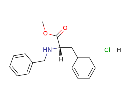 L-Phenylalanine,N-(phenylmethyl)-, methyl ester, hydrochloride (1:1)