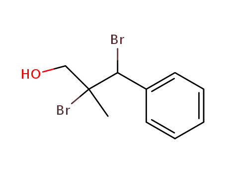 2,3-Dibromo-2-methyl-3-phenyl-propan-1-ol