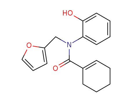 N-furfuryl-N-(2-hydroxyphenyl)-1-cyclohexanecarboxamide