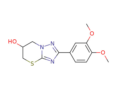2-(3,4-Dimethoxy-phenyl)-6,7-dihydro-5H-[1,2,4]triazolo[5,1-b][1,3]thiazin-6-ol