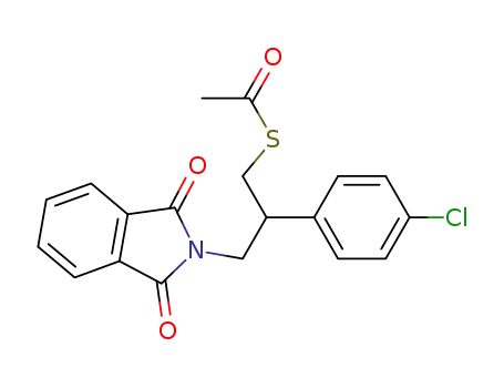 2-(4-chlorophenyl)-3-phthalimidopropylthioacetate