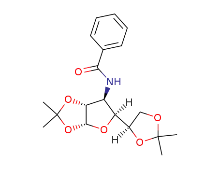 3-Benzamido-3-desoxy-1,2;5,6-di-O-isopropyliden-α-D-glucofuranose