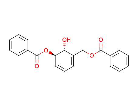 (2R)-trans-3-(benzoyloxy)-1-<(benzoyloxy)methyl>-2-hydroxycyclohexa-4,6-diene