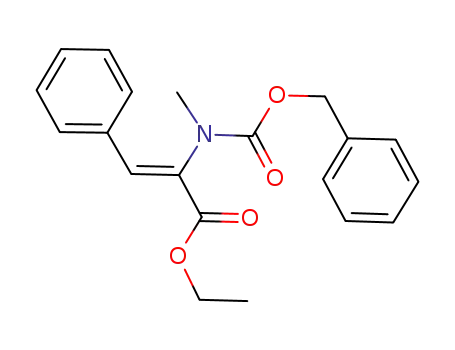 (Z)-2-(Benzyloxycarbonyl-methyl-amino)-3-phenyl-acrylic acid ethyl ester