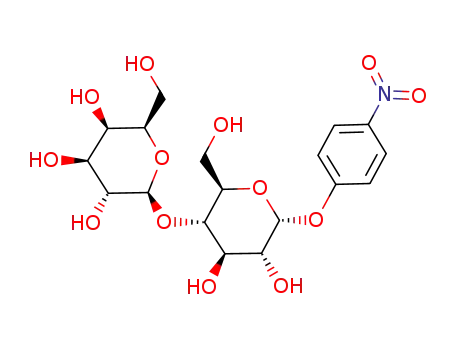 p-Nitrophenyl 4-O-β-D-galactopyranosyl-α-D-glucopyranoside