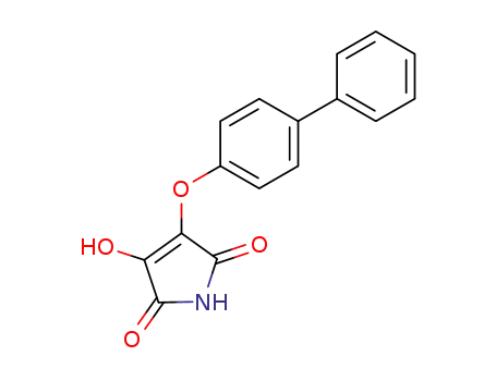 3-[(1,1'-Biphenyl)-4-yloxy]-4-hydroxy-1H-pyrrole-2,5-dione
