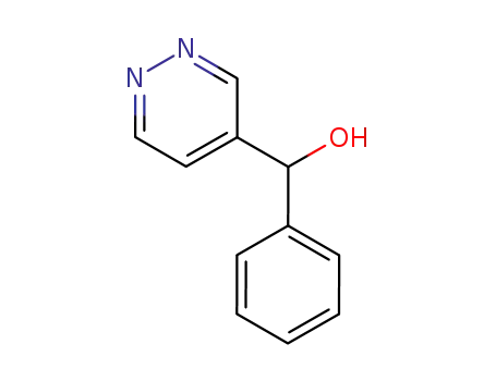 Molecular Structure of 53074-24-1 (4-Pyridazinemethanol, a-phenyl-)