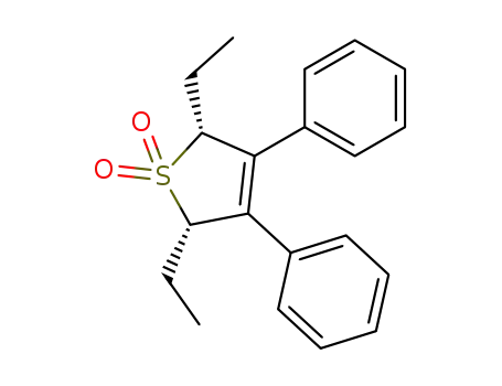(2R,5S)-2,5-Diethyl-3,4-diphenyl-2,5-dihydro-thiophene 1,1-dioxide