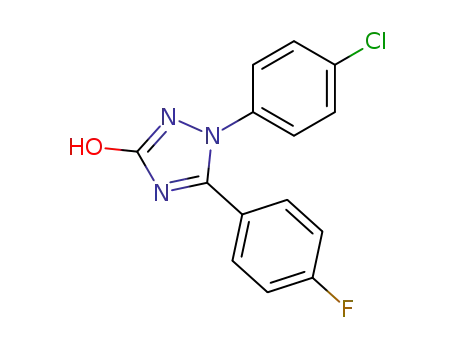 1-(4-Chloro-phenyl)-5-(4-fluoro-phenyl)-1H-[1,2,4]triazol-3-ol