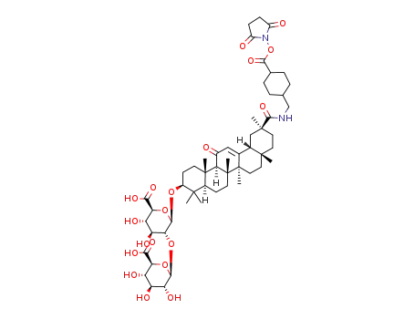 hydroxysuccinimidyl N-(18β-glycyrrhizinyl)-trans-4-aminomethylcyclohexanecarboxylate