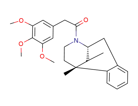 rel-(2R,6R,11S)-6,11-dimethyl-3-(3,4,5-trimethoxyphenylacetyl)-1,2,3,4,5,6-hexahydro-2,6-methano-3-benzazocine