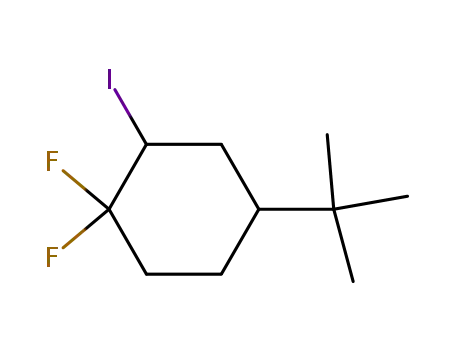 3-Iodo-4,4-difluoro-1-tert-butylcyclohexane