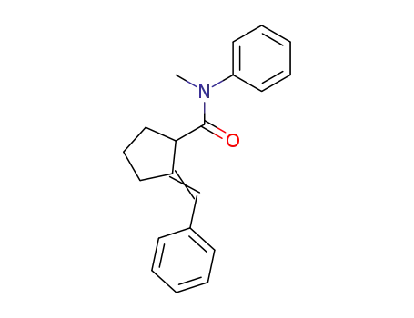 N-methyl-N-phenyl-2-benzylidenecyclopentanecarboxamide