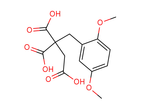 1,2,2-Propanetricarboxylic acid, 3-(2,5-dimethoxyphenyl)-