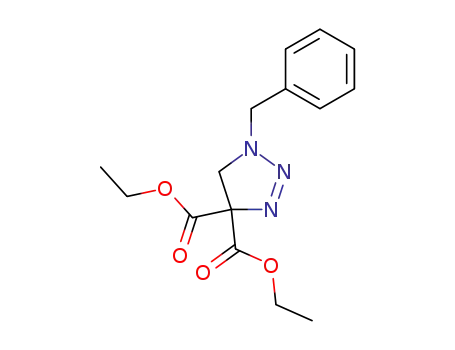 4H-1,2,3-Triazole-4,4-dicarboxylic acid, 1,5-dihydro-1-(phenylmethyl)-,
diethyl ester