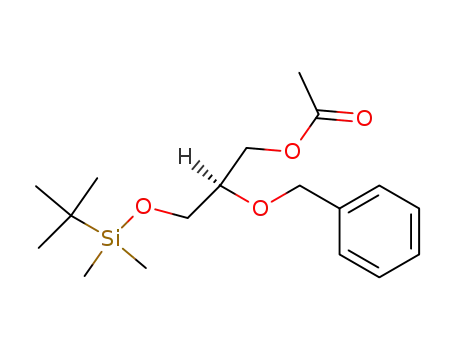 (R)-1-O-acetyl-2-O-benzyl-3-O-tert-butyldimethylsilylglycerol