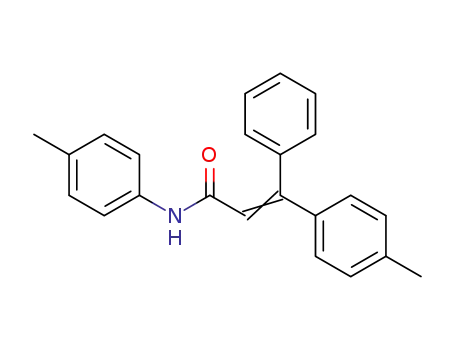 2-Propenamide, N,3-bis(4-methylphenyl)-3-phenyl-