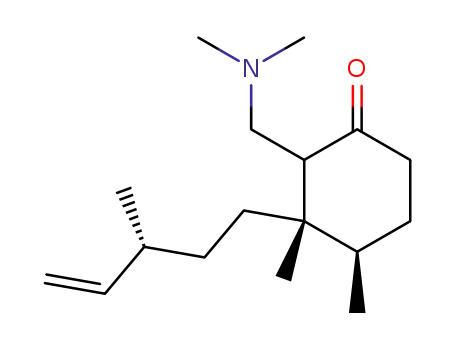 (3S,4R)-2-<(dimethylamino)methyl>-3,4-dimethyl-3-<(3(R)-methyl-4-pentenyl)>-1-cyclohexanone